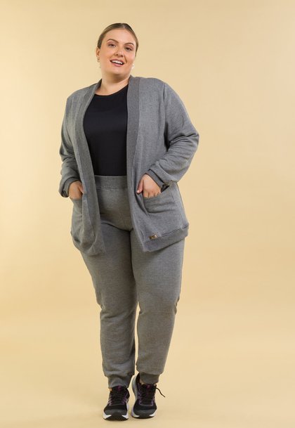 cw001 28 conjunto moletom cinza mescla comfortwear feminino all sizes plussize ilhota ilhasrio 01