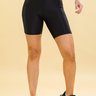 l0040 01 bermuda shorts feminina fitness textura brilho canelada ilhota ilhasrio 01