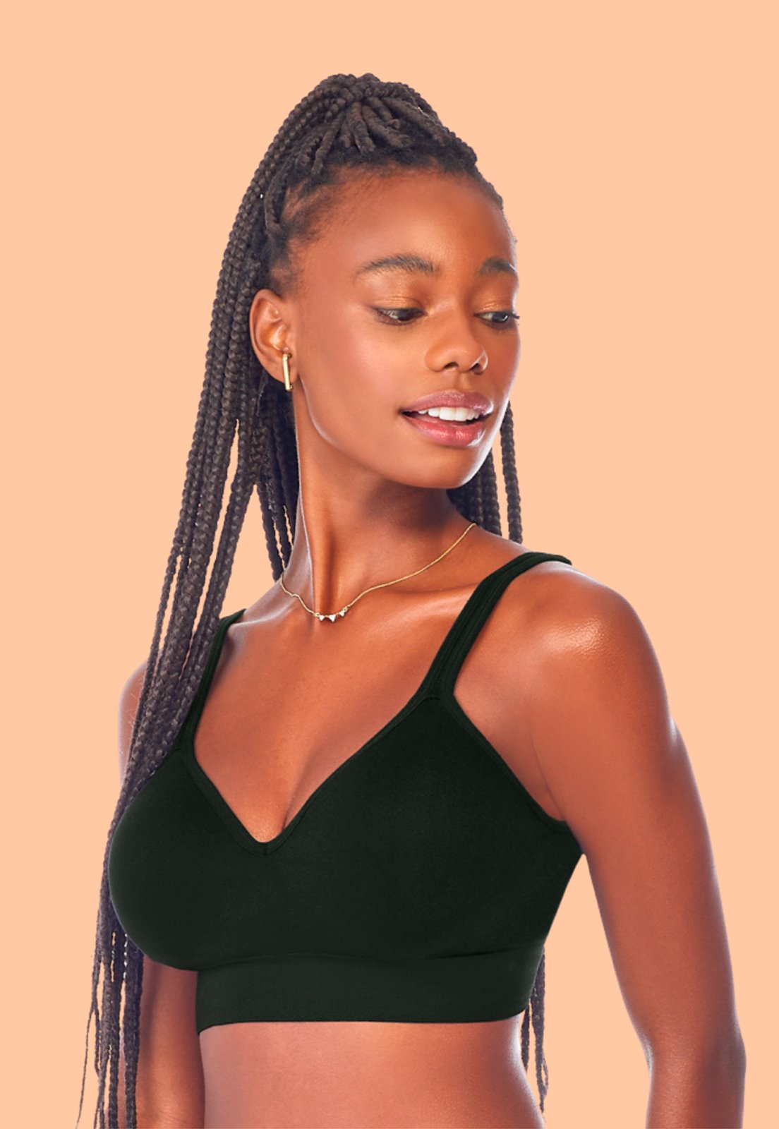 ayamii　0930 Bolsa Shopper Santa Lolla Preta Alça De Ombro