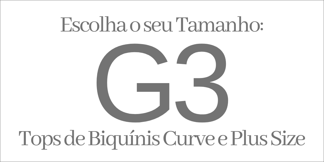 TOPS PLUS TAMANHO G3
