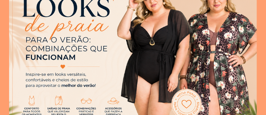 Looks de Praia para o Verão: Combinações que Funcionam Looks de Praia para o Verão: Combinações que Funcionam